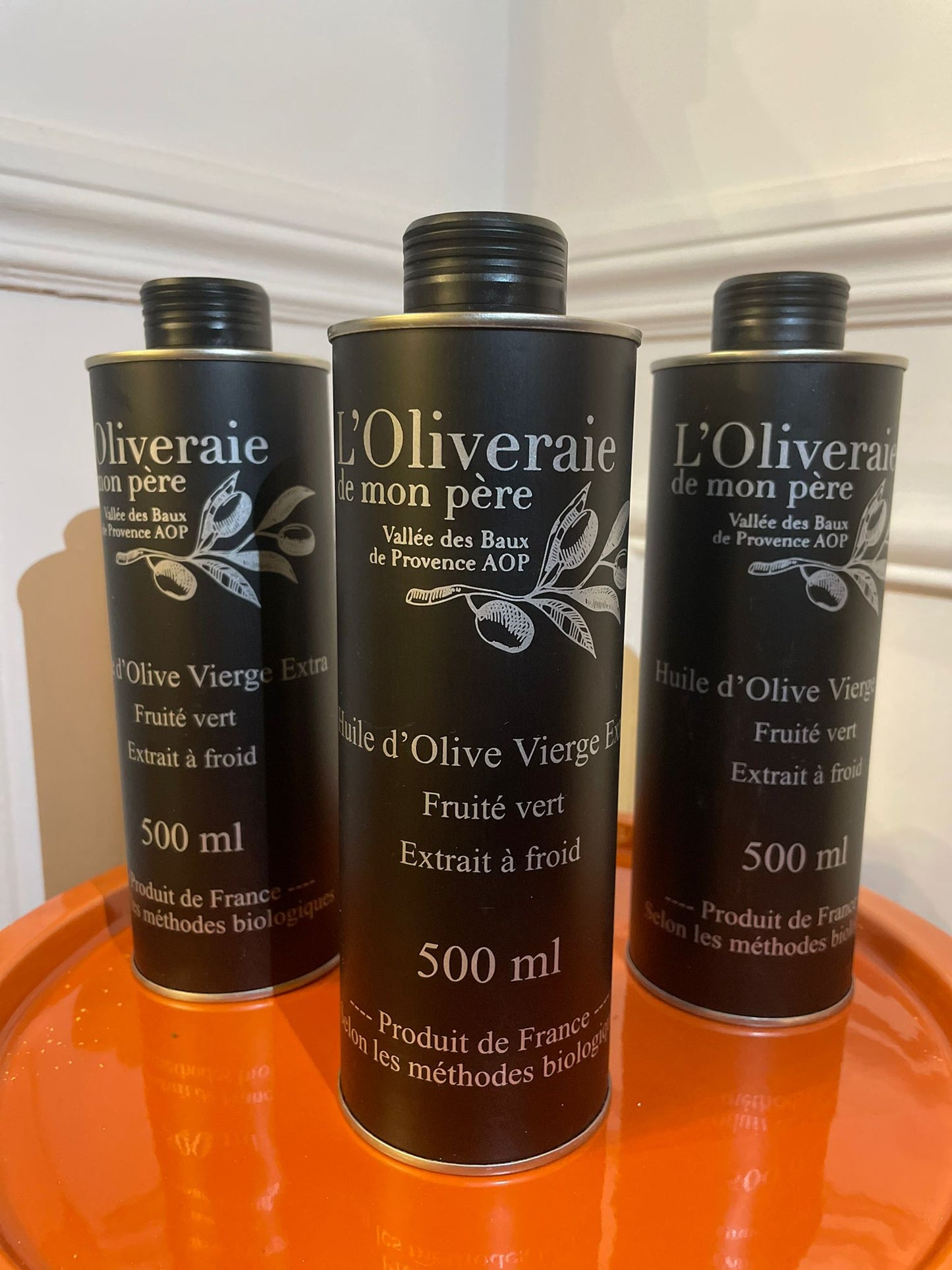 Huile d’olive BIO AOP | 500mL | Récolte 2024