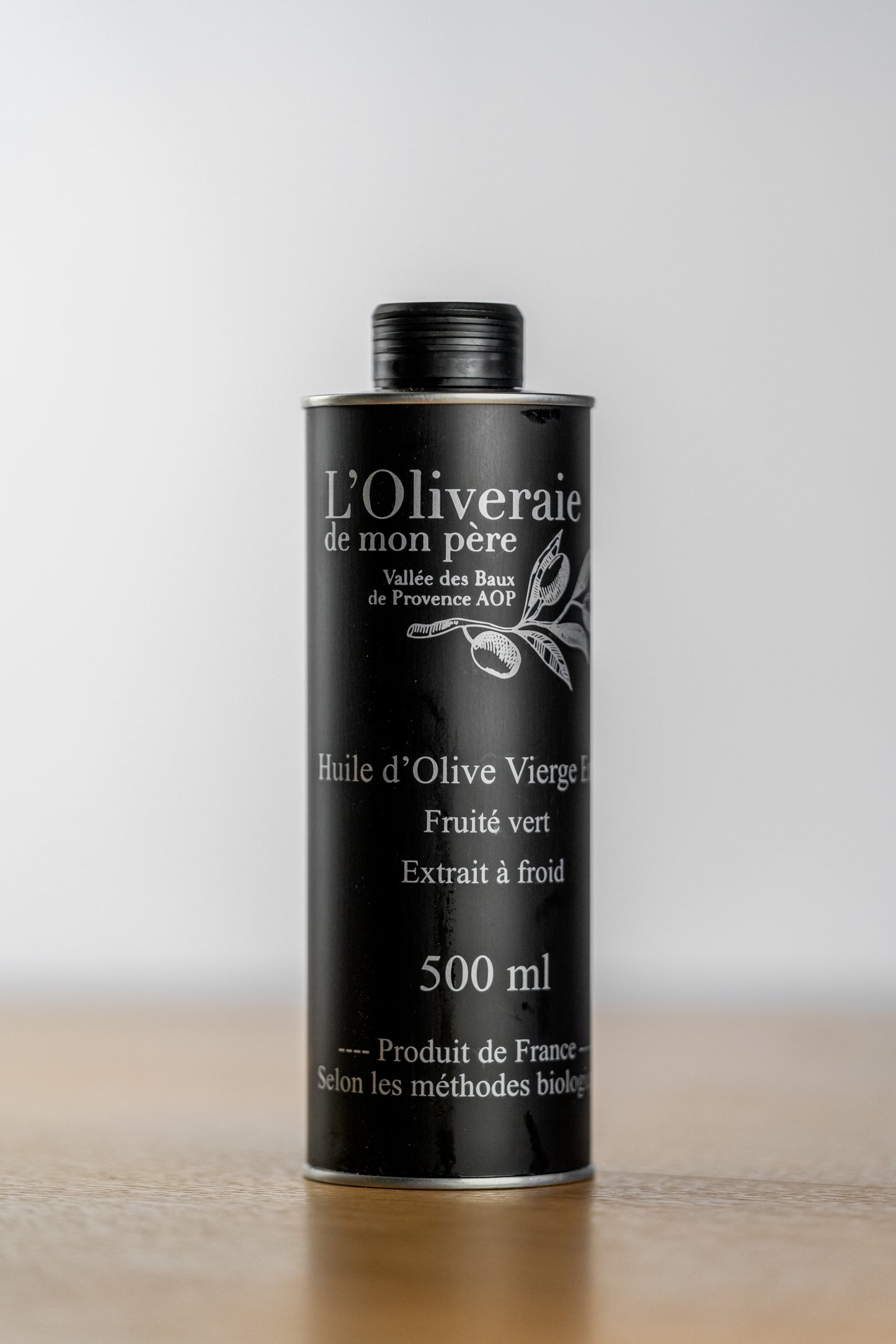 Huile d’olive BIO AOP l 500mL l Récolte 2024